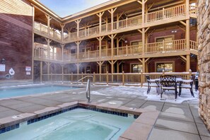 A heated pool - Abode at Black Bear #252 | Family Friendly Mountain Getaway, Steps to Skiing! (Park City)