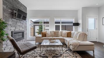 Televisor, llar de foc i videojocs