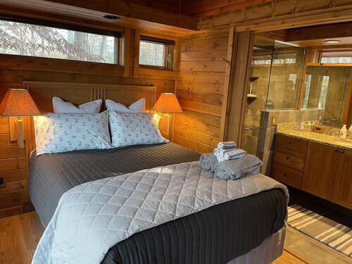 Cabin amongst the trees