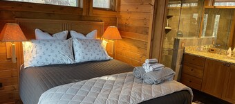 Cabin amongst the trees