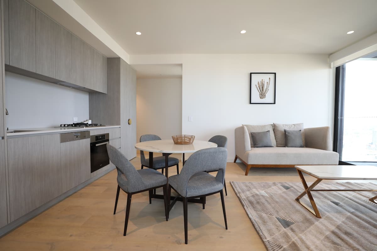 Two Bedroom Two Bathroom Apartment | 2 bedrooms, laptop workspace, soundproofing, free WiFi
