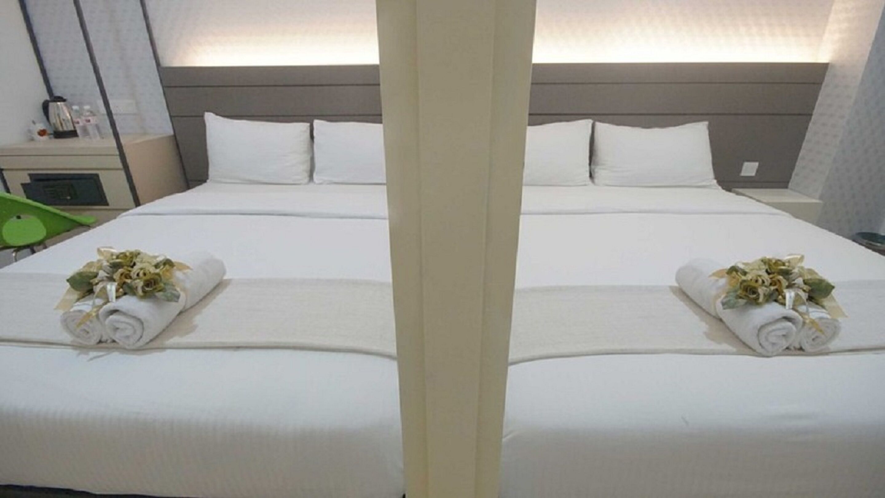 Deluxe-Zimmer (Family Suite) | Bettwäsche aus ägyptischer Baumwolle, hochwertige Bettwaren