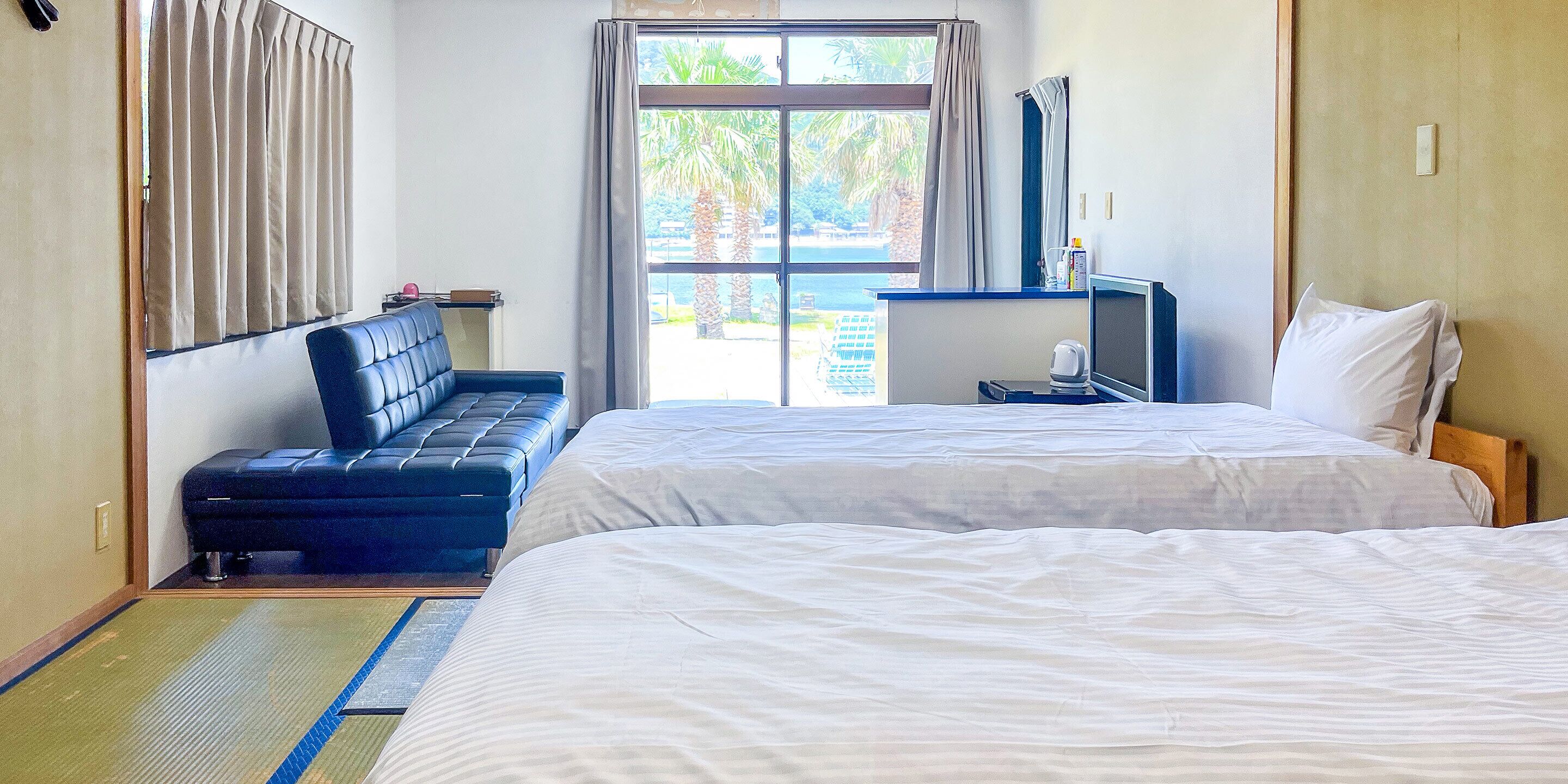 客房, 非吸煙房 (Japanese Western, No.3) | 獨特設計、獨特裝修、書桌、床單