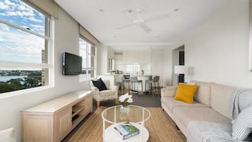 Standard Apartment, 2 Bedrooms | Living area | Flat-screen TV