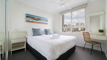 Departamento estándar | 1 habitación, tabla de planchar con plancha, wifi gratis y ropa de cama