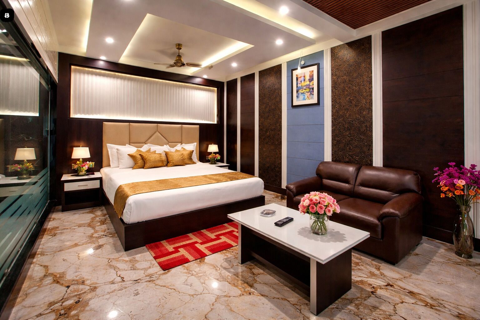 Premium Cottage with Balcony | Free WiFi, bed sheets