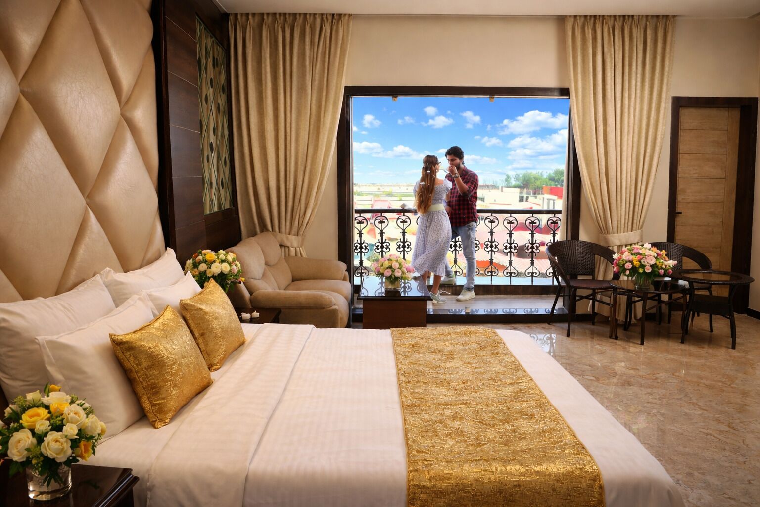 Presidential Room with Balcony | Free WiFi, bed sheets