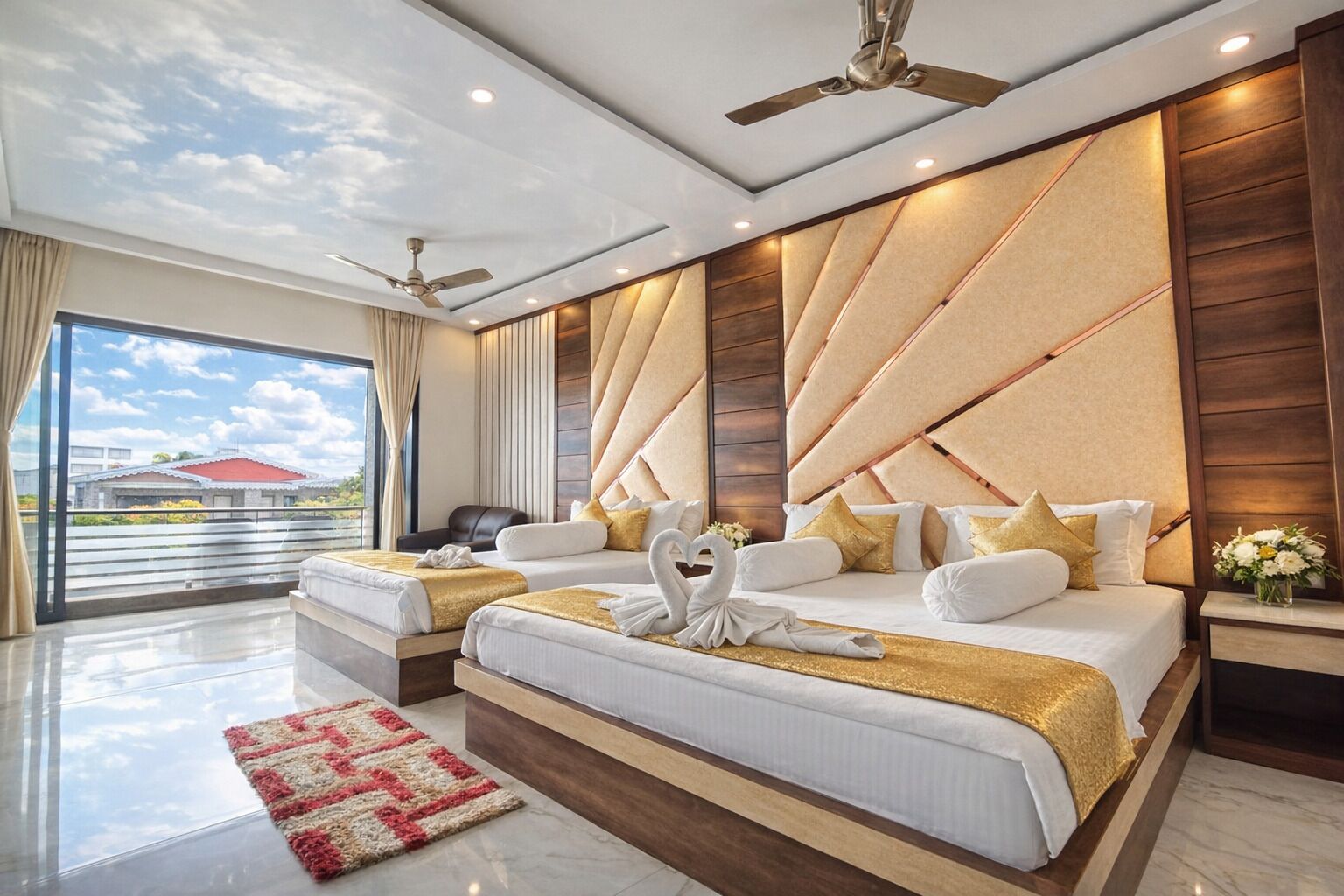 Executive Triple Cottage | Free WiFi, bed sheets