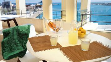 Luxe penthouse | Terras