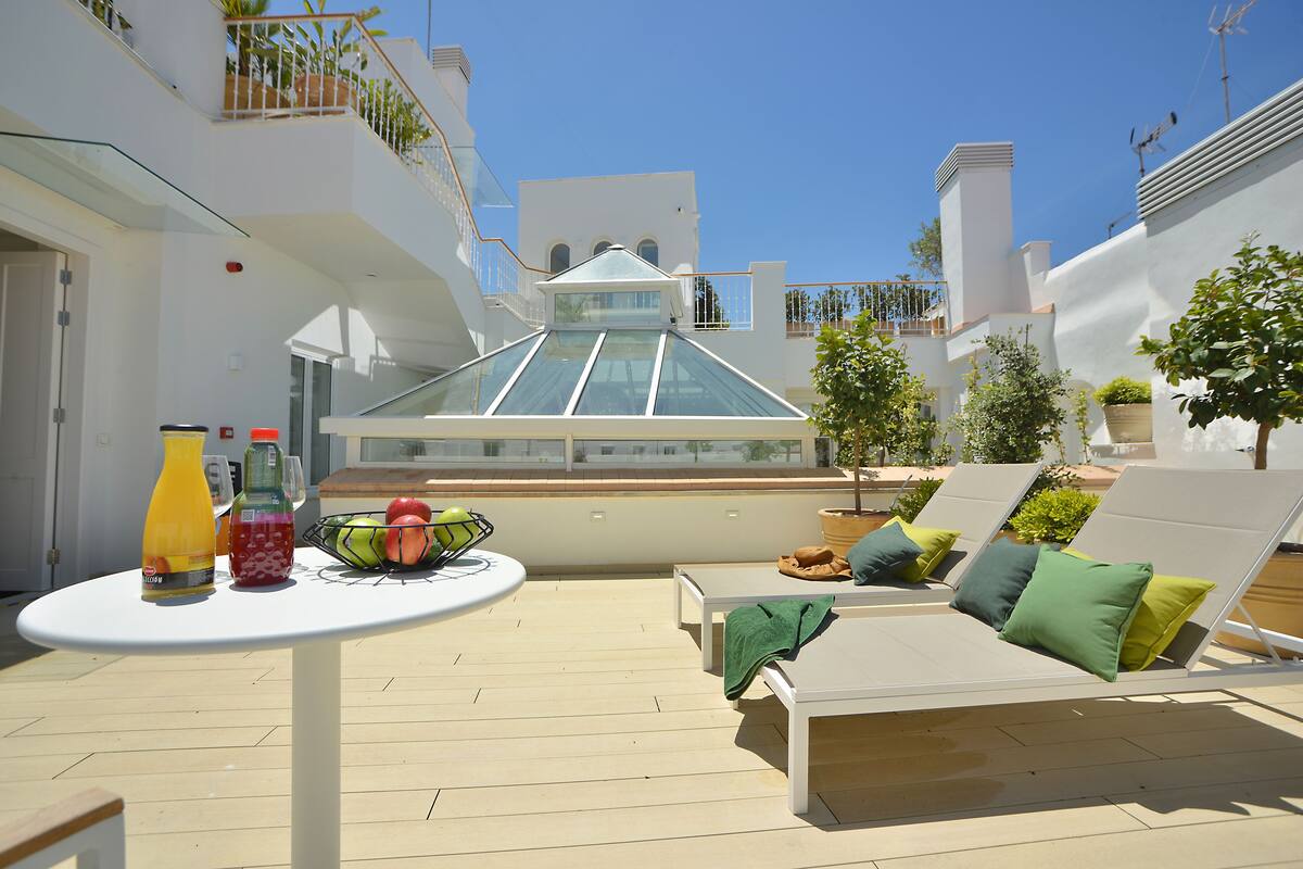 Loftsleilighet | Terrasse/patio