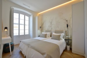 Ropa de cama de alta calidad y sistema de insonorización 