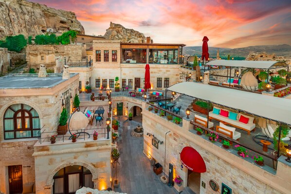 Voorkant van accommodatie