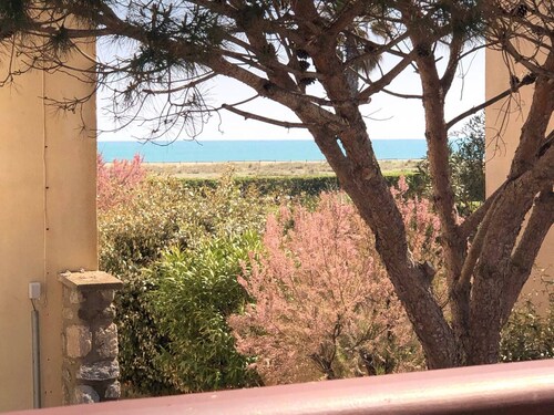 Villa T5 avec jardin, 100m plage, clim, WiFi, pour 8-10 pers, Le Barcarès