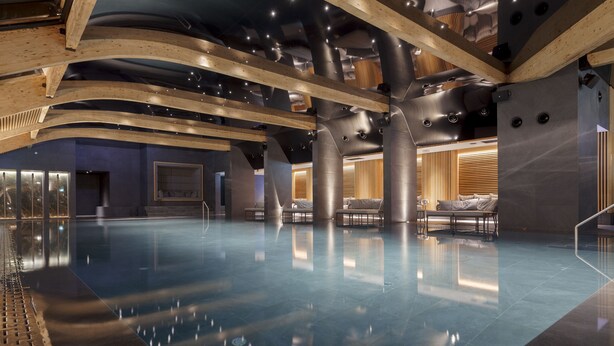 Indoor pool, outdoor pool, open 10:00 AM to 9:00 PM, sun loungers - Grand Hotel & Spa (Raška)