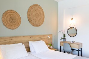 Deluxe Double or Twin Room, Pool View | Minibar, desk, soundproofing, free WiFi - La Maison Corfu - Adults Only (Corfu)