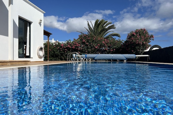 12x4m heated pool