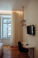 Premium King Room | Living area | 32-inch LCD TV with satellite channels, TV