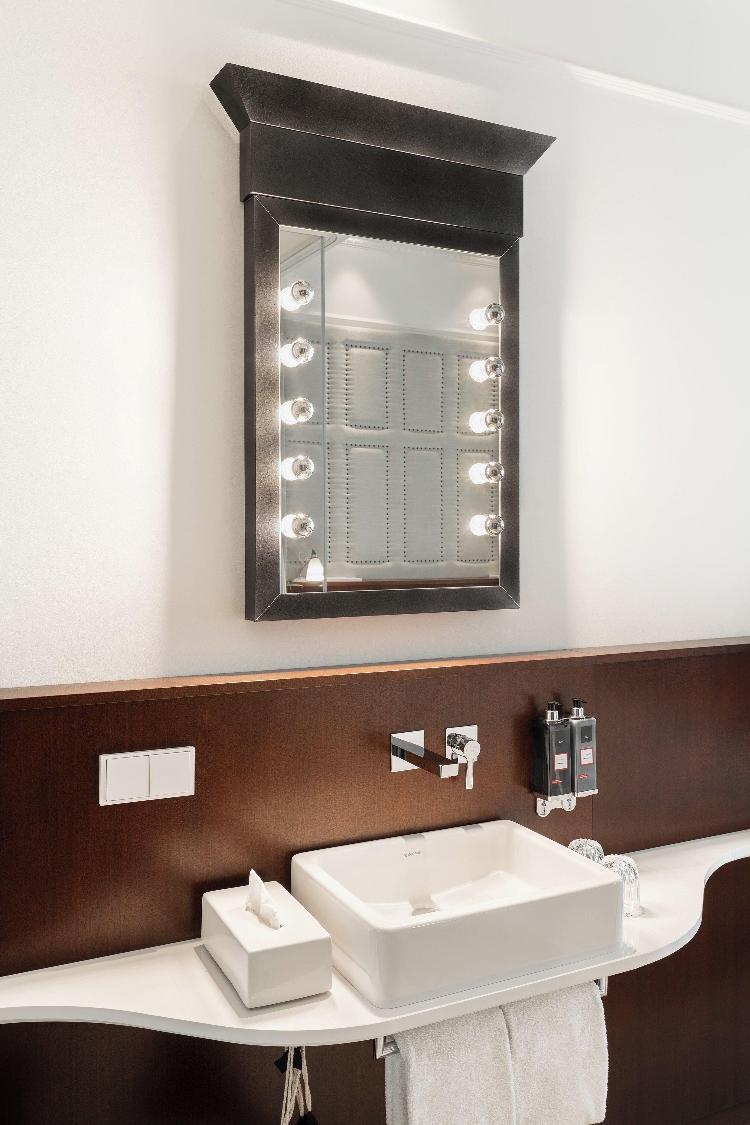 wow room | bathroom | shower, rainfall showerhead, designer toiletries, hair dryer