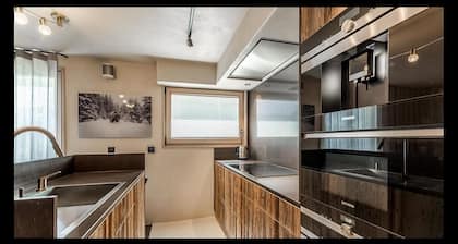 Rare, 100m2 apartment in Megève at the foot of the Jaillet slopes
