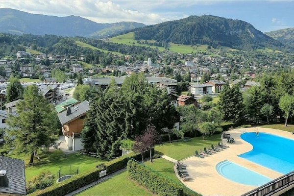 Piscine extérieure chauffée