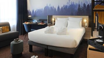 Literie de qualité supérieure, minibar, coffres-forts dans les chambres