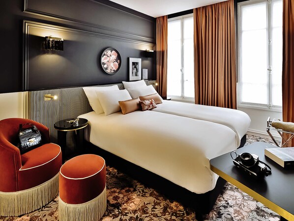 Standard Room, 2 Twin Beds | Minibar, in-room safe, blackout drapes, soundproofing - Mercure Paris Gare de Lyon Opéra Bastille (Paris)