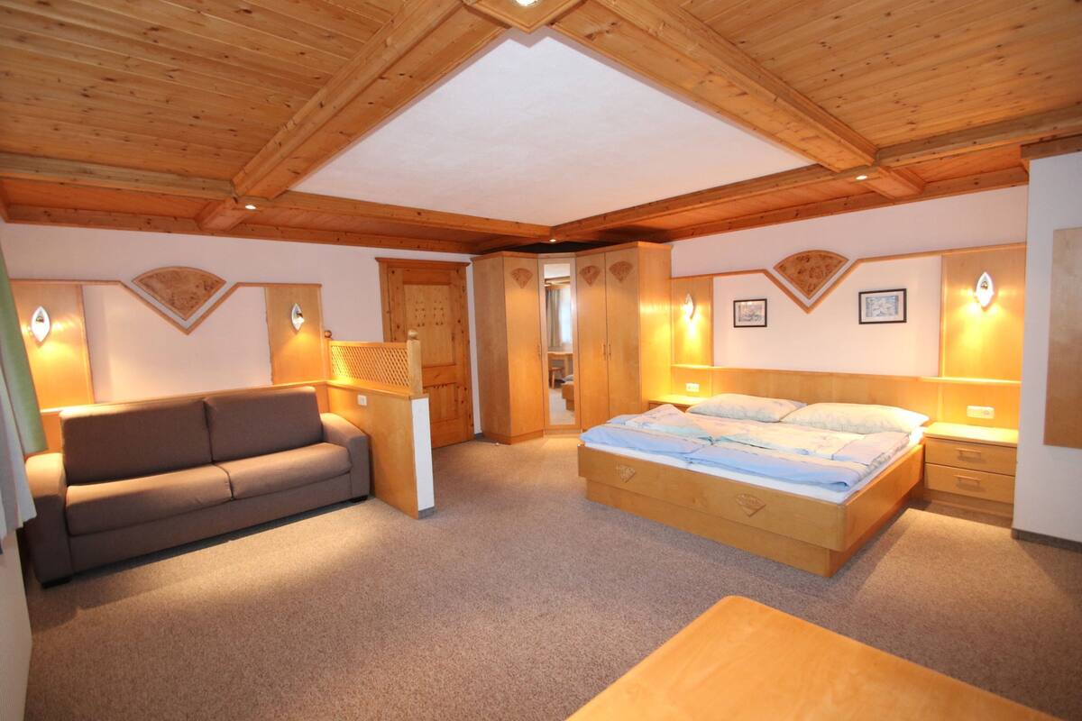 Departamento, 2 habitaciones, balcón (Sonnenaufgang) | 2 habitaciones, cunas, wifi gratis y ropa de cama 
