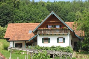 Façade de l’hébergement