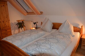 Iron/ironing board, free cots/infant beds, free WiFi, bed sheets