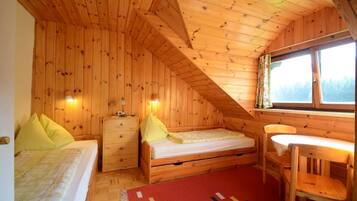 Iron/ironing board, free cots/infant beds, free WiFi, bed sheets