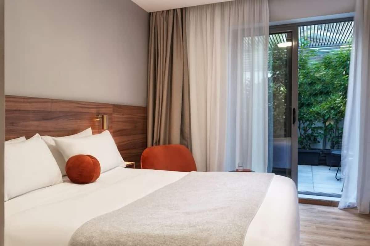 1 Schlafzimmer, Minibar, Verdunkelungsvorhänge, schallisolierte Zimmer