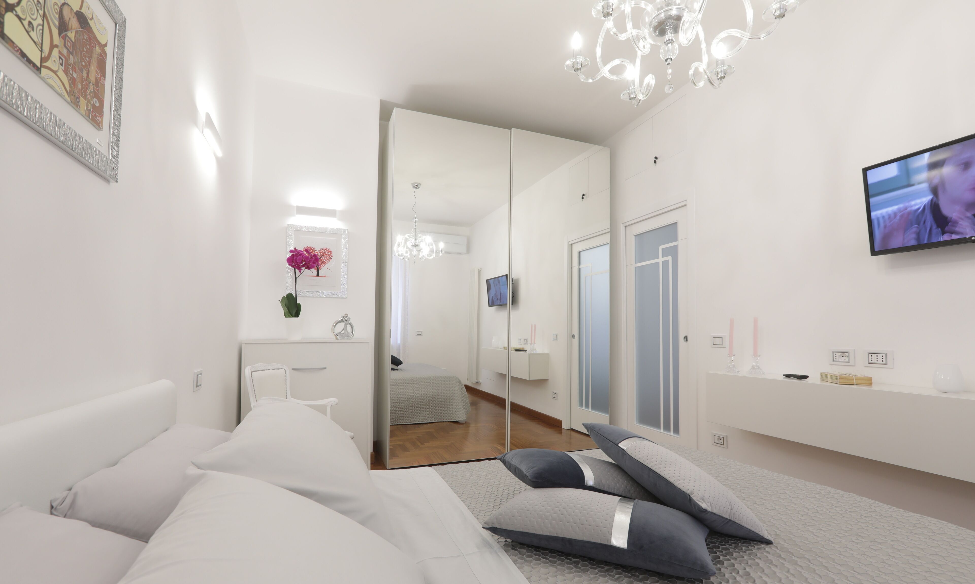 1 Schlafzimmer, Bügeleisen/Bügelbrett, kostenloses WLAN, Bettwäsche