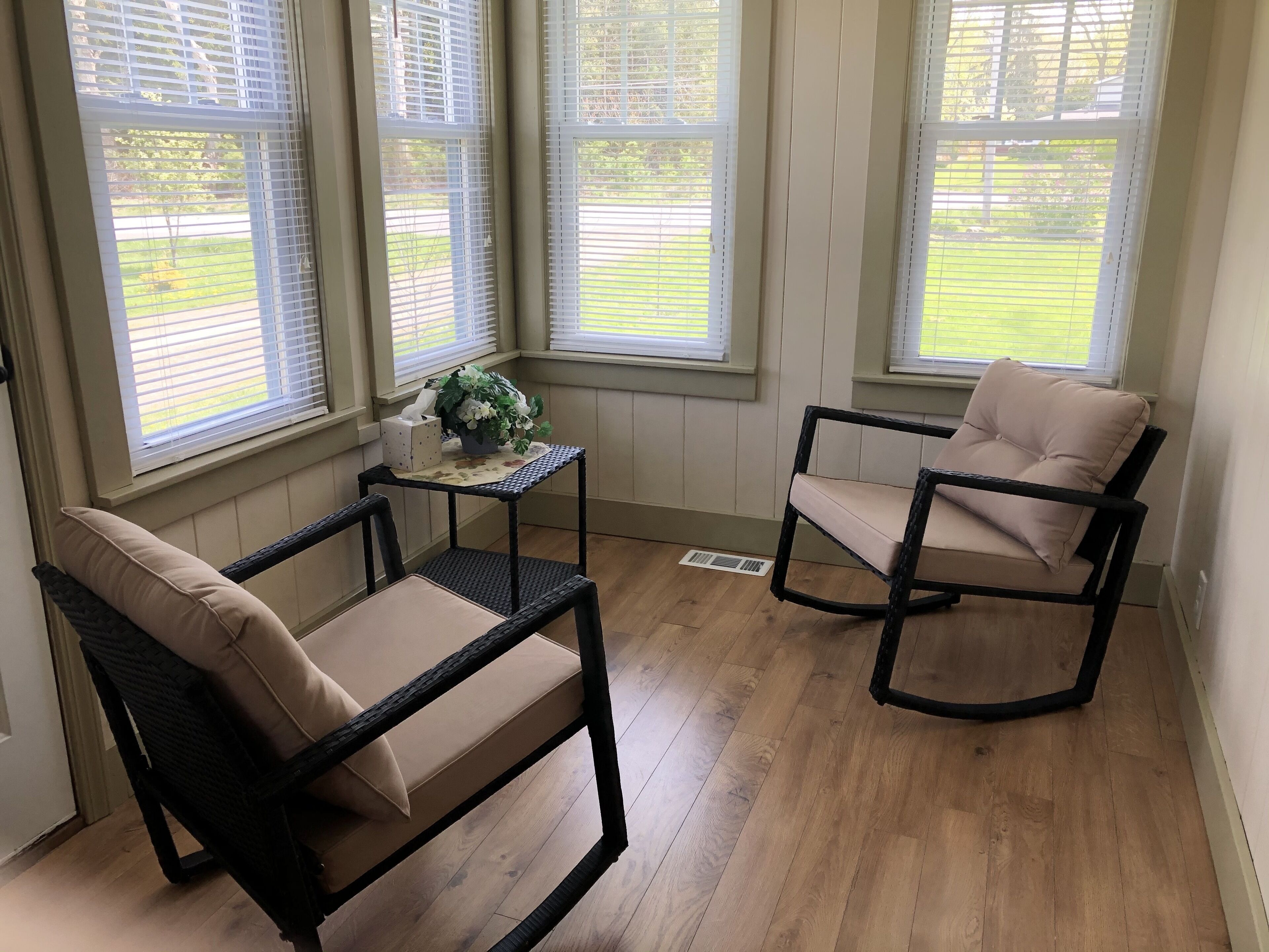 Vue depuis l’hébergement