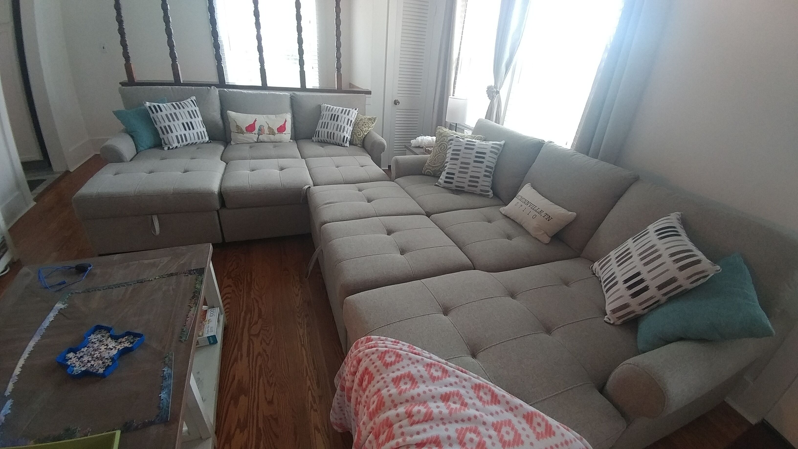 Smart TV, DVD player, books, video library