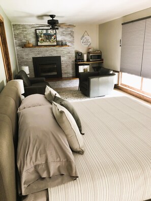 1 Schlafzimmer, Bügeleisen/Bügelbrett, kostenloses WLAN, Bettwäsche