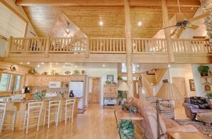 Smart TV, fireplace, offices