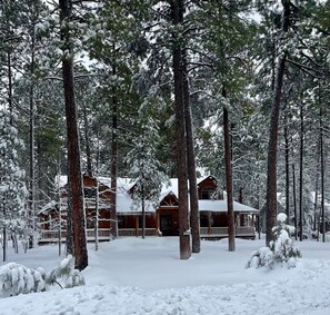 Exterior - Custom Cabin on Golf Course BOOK NOW! (pinetop)