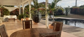 Magnificent Creole villa in the center of Martinique