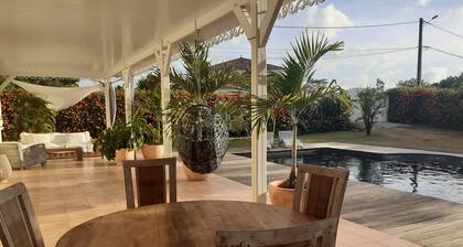 Magnificent Creole villa in the center of Martinique