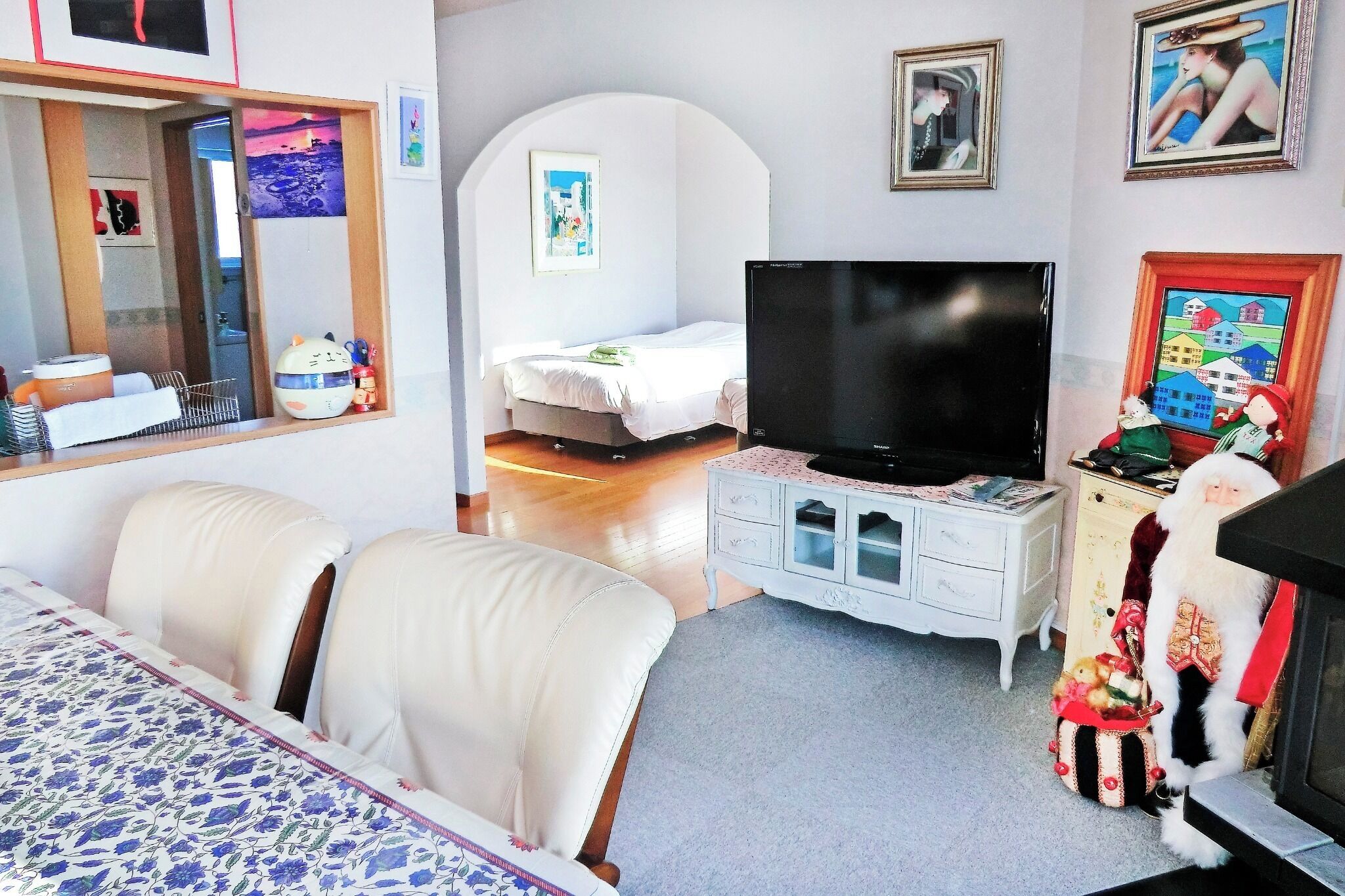 2 dormitorios, escritorio, tabla de planchar con plancha y wifi gratis