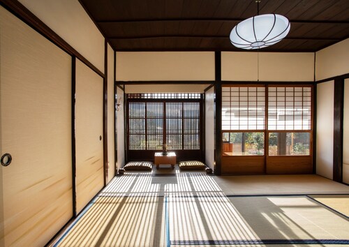 traditional house room inside nature of Kyoto / Kameoka Kyōto
