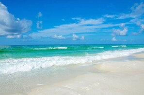 On the beach