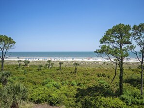 Aan het strand