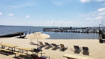 Vlak bij het strand, strandlakens