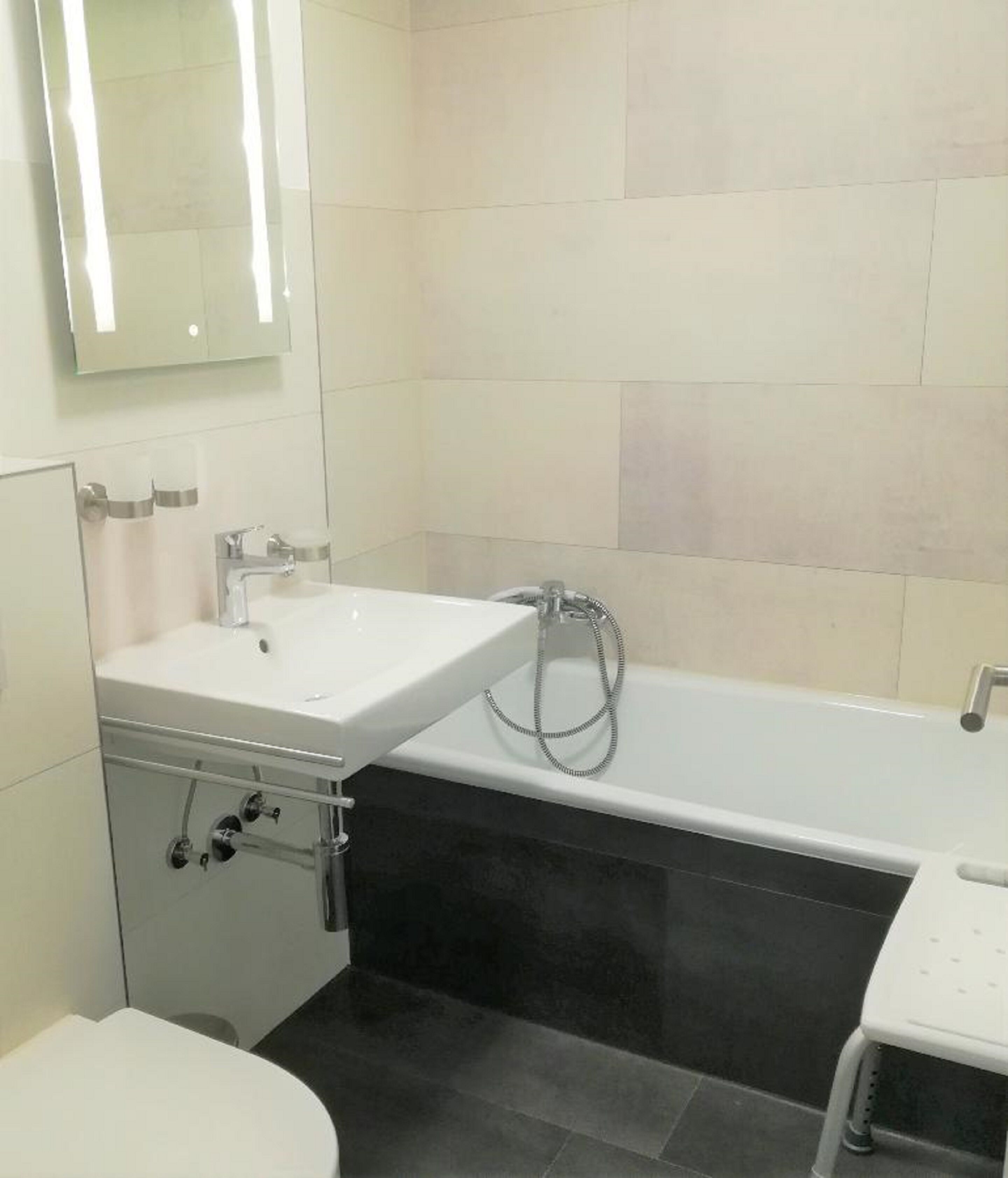 Appartement, 1 slaapkamer (32m²) | Badkamer | Handdoeken, zeep, toiletpapier