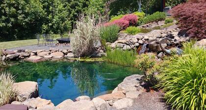Views and Wineries Surround You On 15 Acres In This Wine Country Get Away