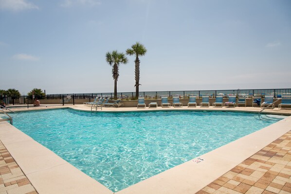Indoor pool, outdoor pool