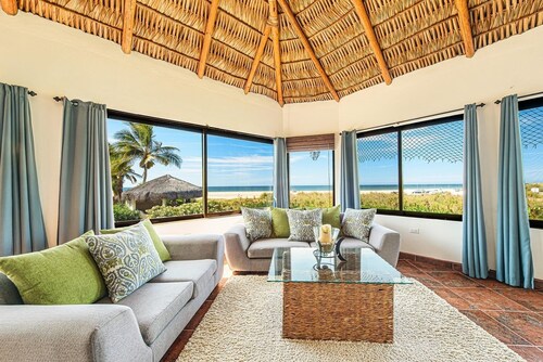 Beach House overlooking San Pedrito surf break with brand new pool.