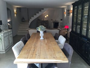 Dining - Vacation rental house with pool AUREILLE LS1-277 (Aureille)