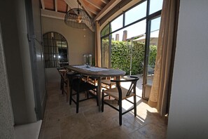 Dining - Vacation rental house with pool AUREILLE LS1-277 (Aureille)